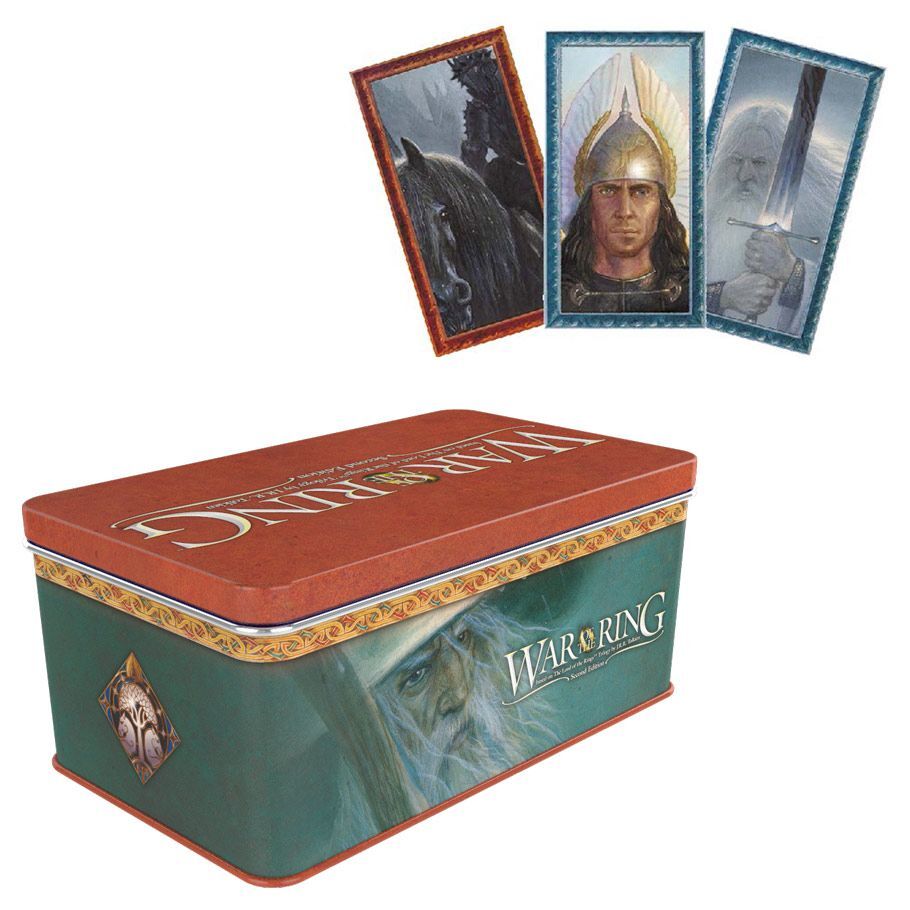 war of the ring card box and sleeves War of the Ring: Lords of Middle-Earth Card Box With Sleeves