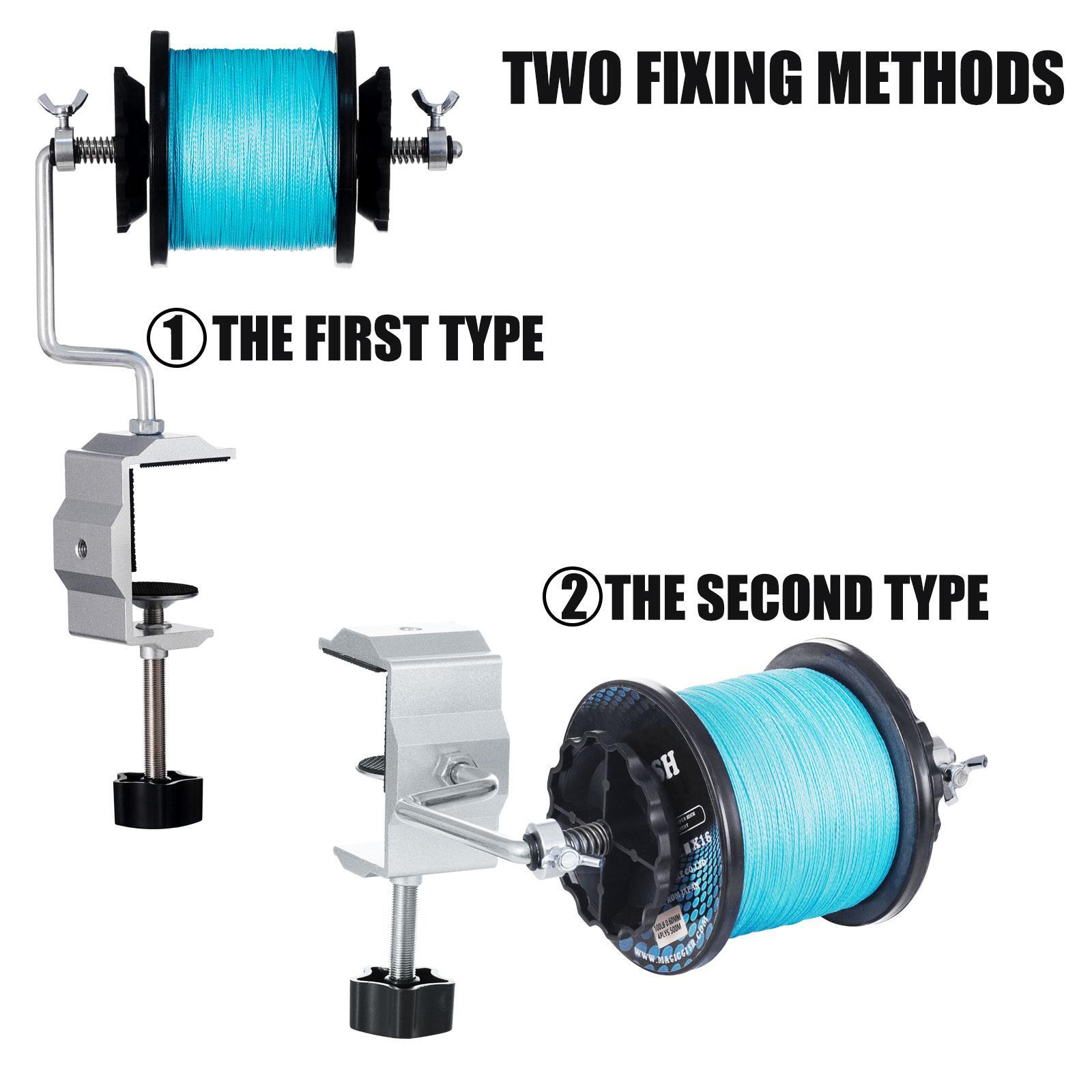 New Fishing Line Spooler for Baitcasting Spinning Reel Portable Fishing Winder