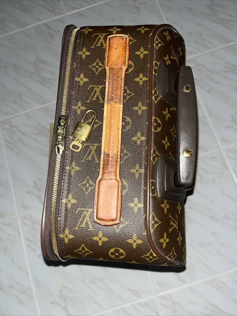 Authentic Louis Vuitton Monogram Pegase 45 Travel Suitcase M23293