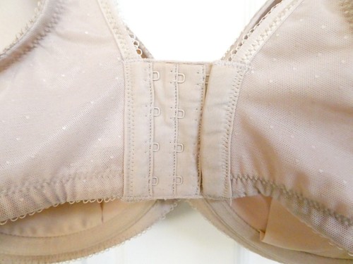 Wacoal 36DDD Beige Retro Chic Vollbesatz Leicht Gefüttert Bügel BH 853186 - Bild 5 von 8