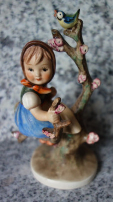 Hummel Figur große Ausgabe 15cm hoch Hum 141/1 ''Frühling'' FM 3 * alte Ausführung