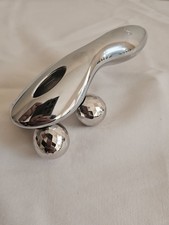 ReFa Face Massage Roller Silver Manual Handhe...