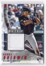 2025 Topps Update Series Major League Material Drake Baldwin ROOKIE MMU-DB Relic