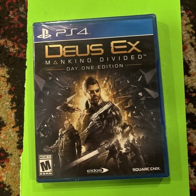 Deus Ex: Mankind Divided - Day One Edition, Complete (Sony PlayStation 4, 2016)