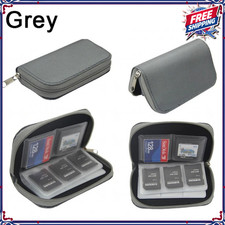 SDCard Holder Memory Card Storage Bag 22 Slots Organizer Pouch Travel Carry Case
