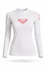 Roxy Whole Hearted Long Sleeve UPF 50 Rash Guard for Girls