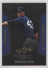 2013 Onyx Platinum Prospects Auto Gold Ink 121/150 Jordan Cote #PPAU08 Auto 0c2
