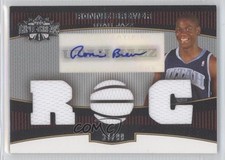 2006-07 Topps Triple Threads 37/99 Ronnie Brewer #128 Auto 0n9