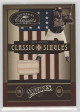 2005 Donruss Classics Classic Singles Bats 33/50 Tony Gwynn #CS-28 HOF b8c