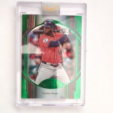 Topps Five Star Yordan Alvarez Houston Astros Green Parallel Serial #44 2025 /15
