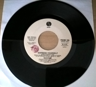 45 Giri 7''J.B. MADONNA  Express yourself DONNA SUMMER I don't wanna get hurt