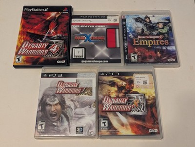 Lot of 5 Dynasty Warriors 4 6 7 8 Etc Bundle PS2 PS3
