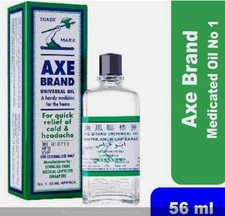 Axe Brand Universal Oil | Quick Fast Relief Cold and Headache 10ml / 56ml