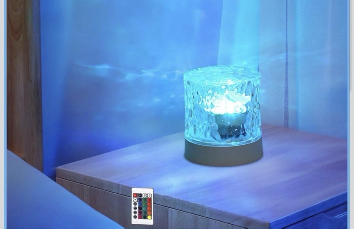 PAIRIER Ocean Wave Sensorisch Licht, Galaxy Projector voor Kinderen, 16 Kleuren Ocean Wave Projector met Afstandsbediening, Plafond Nachtlampje voor Slaapkamer, Feest