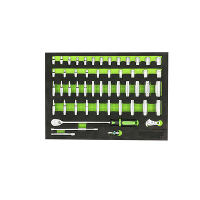  VIM Tools 51 Piece 1/4 Inch Drive Socket Master Set SMS400