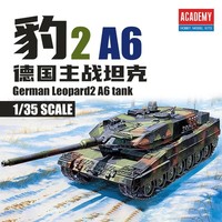 Academy AC13282 1/35 German Leopard2 A6 Mbt (Assembly Military Plastic Model)
