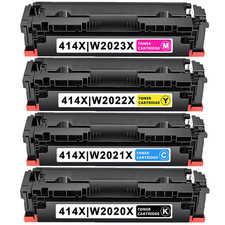 Compatible 414X Toner Set 4PK W2020X W2021X W2022X W2023X for HP M454 M479