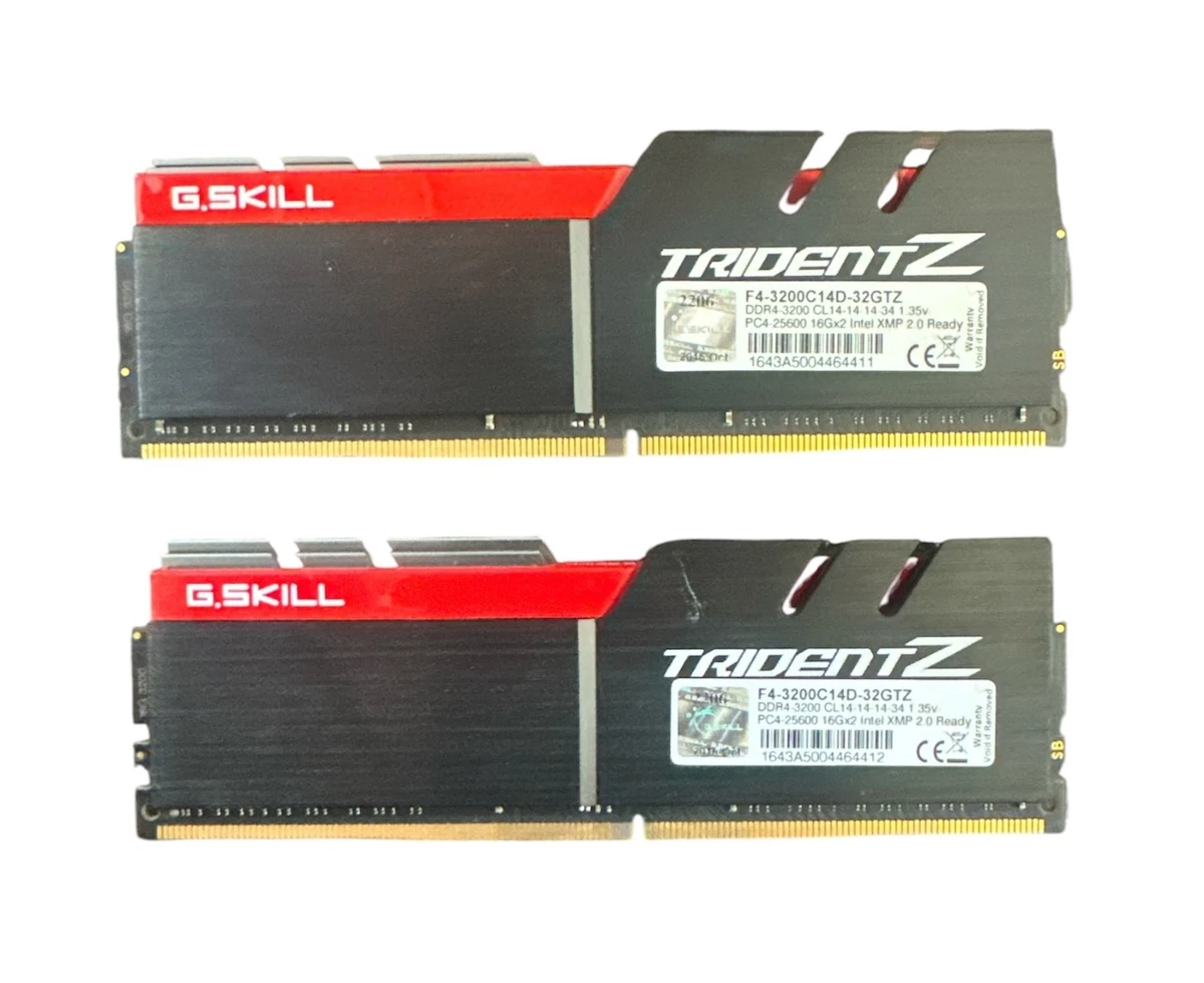 G. SKILL Computer PC4-25600 (DDR4-3200) Bus Speed Memory (RAM) for