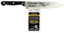 A. Michael Lerner signed Knife Michael Myers - Halloween 6 JSA Authentication