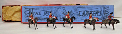 Britain's Toy Soldiers # 33 16th & 5th Lancers Queen's & Royal Irish Models