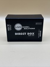 Live Wire Solutions Direct Box Model SPDI Balanced Lo- Z Output