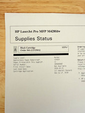 Genuine HP 58A LaserJet Black Toner Cartridge CF258A - 100 