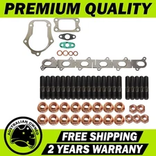 Permaseal Turbo&Manifold Studs&Gasket For Ford Falcon XR6 BA/BF/FG Barra 4.0L