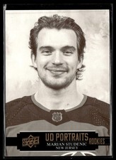 2021-22 Upper Deck UD Portraits Marian Studenic New Jersey Devils #P-69
