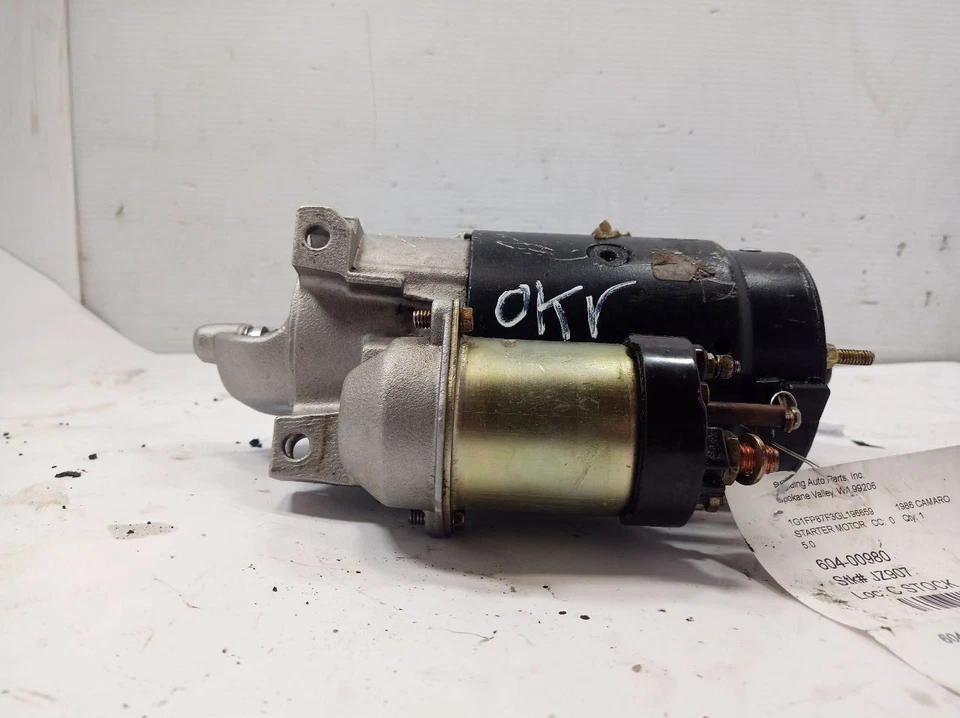 Motor de arranque Chevrolet Camaro 5.0L 8-350 12023437 1986 - Imagem 2 de 4