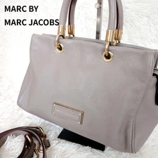 Marc By Jacobs Shoulder Bag 2Way Logo Limited Edition Women Rare Model Pre-owned