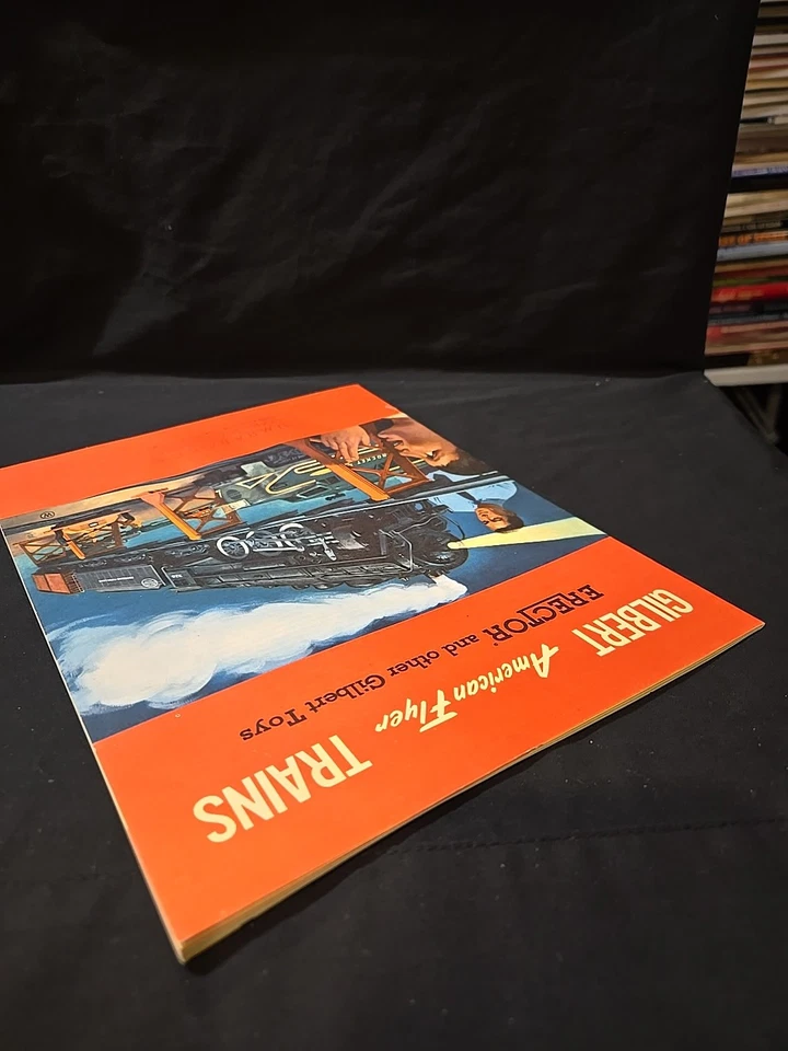 CATÁLOGO AMERICAN FLYER VINTAGE 1954 GILBERT TOYS EN MUY BUEN ESTADO REGIÓN OESTE ORIGINAL Foto 4 de 4