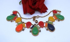 Kate Spade Amalfi Mosaic Colorful 21"  Necklace  CAT RESCUE