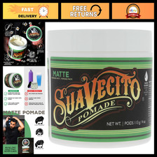 Matte Hair Pomade for Men - Medium Hold, No Shine, 4 oz - Natural Texture Stylin
