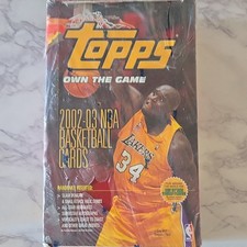 Topps 2002-03 NBA Basketball Cards Sealed Box Superstar Autographs Shaq Relics