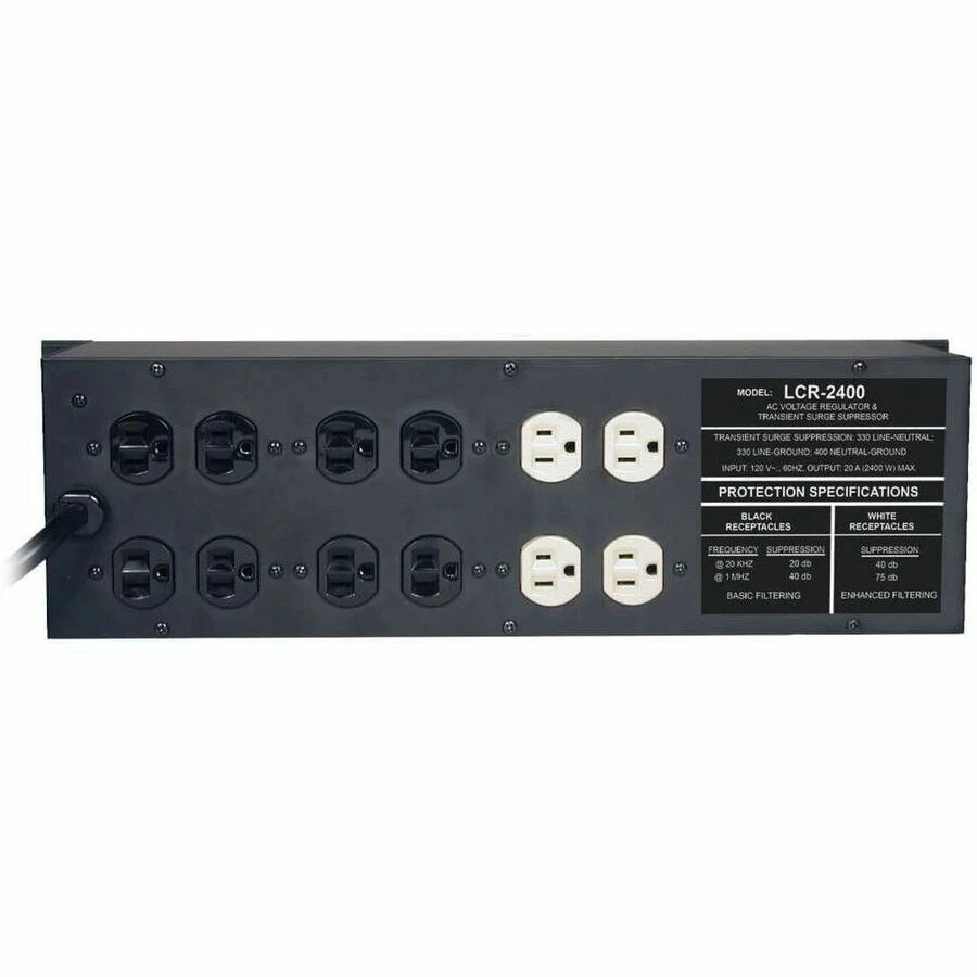 Tripp Lite 2400W Rackmount Line Conditioner w/ AVR / Surge Protection 120V 20A - Image 4 of 4