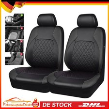 Premium Auto Sitzbezug Wasserdicht Universal PU Leder Sitzschoner Schonbezug KFZ