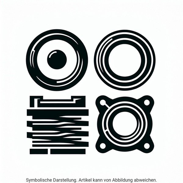 BGA Dichtungssatz Zylinderkopfhaube RK3311 FüR Volvo V70 2 285 S80 1 184 S60 384-image