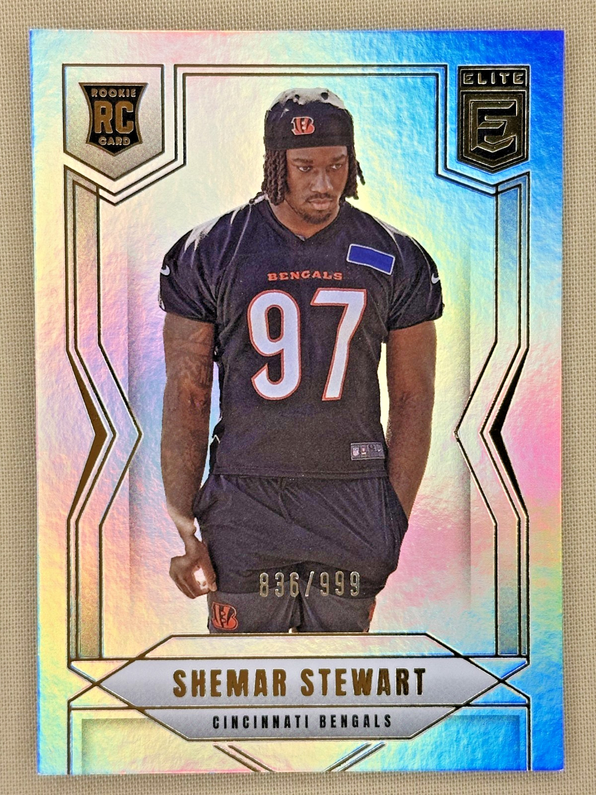 2025 Donruss Elite Shemar Stewart RC /999 Cincinnati Bengals rookie #140
