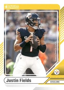 Justin Fields 2024 Donruss Football - #235 - Pittsburgh Steelers - Picture 1 of 2