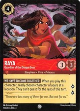 Raya Guardian of the Dragon Gem 122/204 Ursula's Return Disney Lorcana 017168