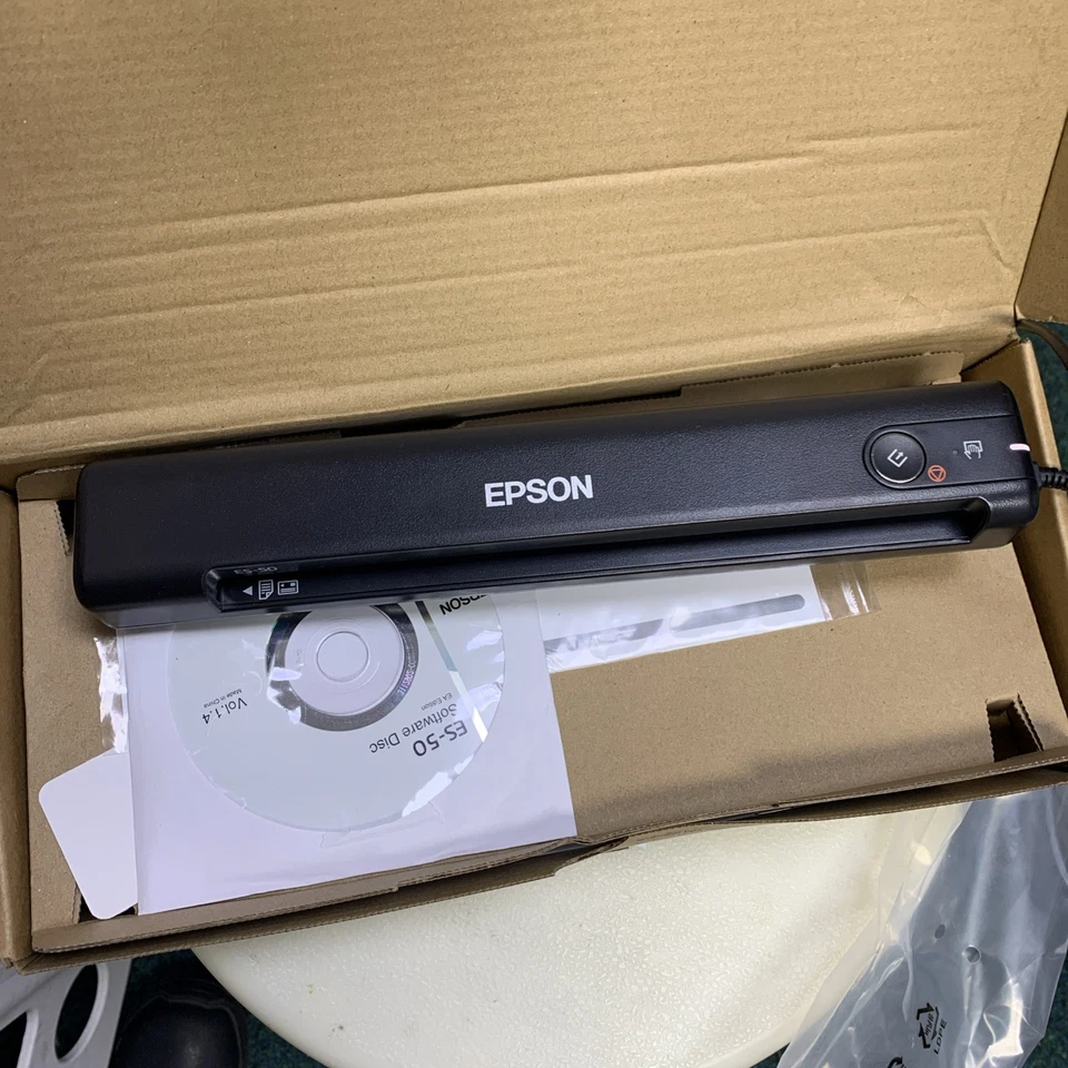 Epson WorkForce ES-50 Scanner - Image 2 of 4