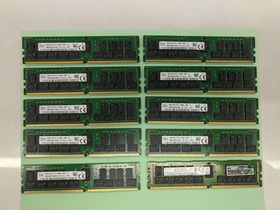 Lot of 10 -----SK Hynix 32GB 2Rx4 PC4-2666V-RB2-12 ECC REG Server RAM DDR4