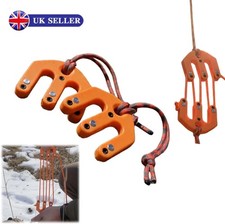 Game & Gear Hoist Block and Tackle System, Ultralight Hunting Game Hoist