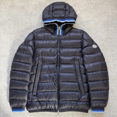 Moncler Avrieux Navy Puffer Jacket Size 4 M/L 100% Authentic