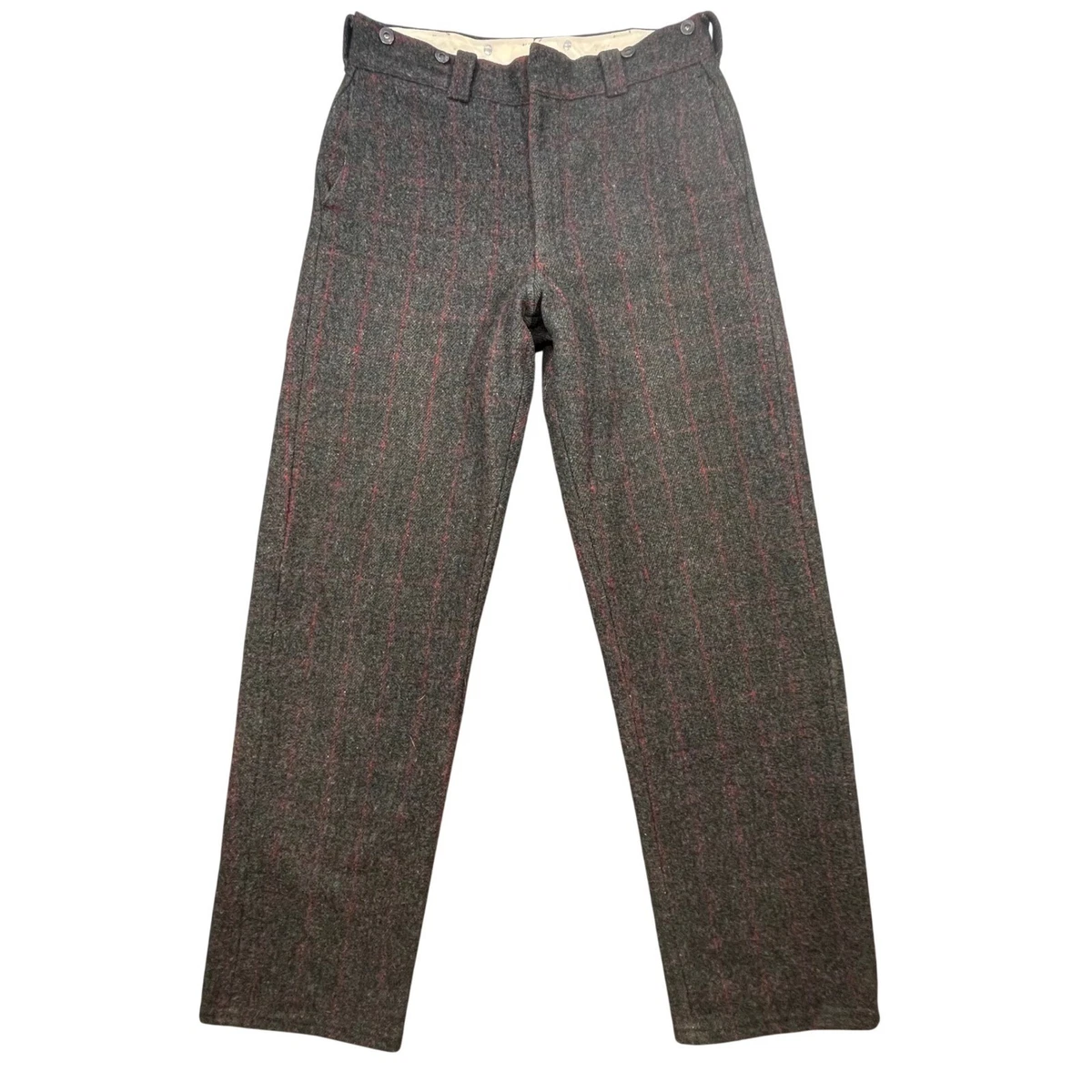Wool Blend Regular 36 Size Vintage Pants for Men for sale | eBay