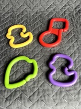 Baby Einstein Activity Jumper Replacement Part   4 Link Loops For Hanging Toys