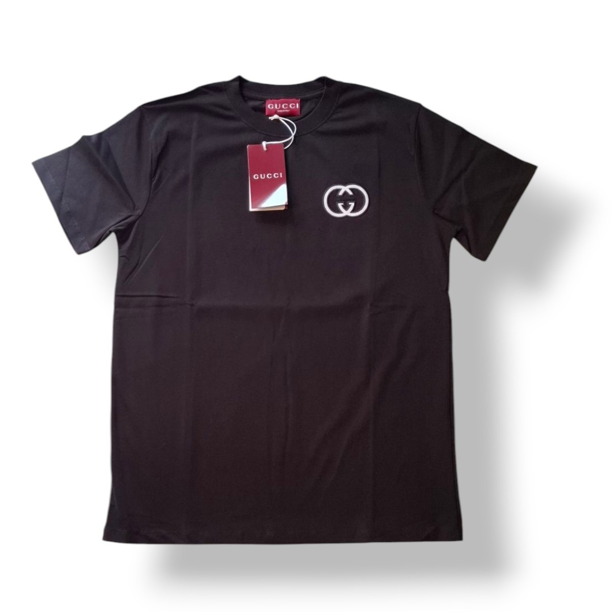 GUCCI T Shirt, Relaxed Fit (BLACK) Designer NEW Men Size L GUCCI T Shirt, Relaxed Fit (BLACK) Designer NEW Men Size L