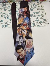 Vintage Elvis Presley Enterprises Ralph Marlin Tie 56” Rock N Roll