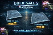 ArkSurvival Ascended PVE - Tek Ceiling (Bulk Sale)