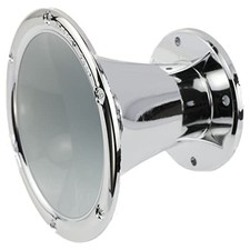 Deejay LED TBH2INHORNWHSILV 2 Bolt On Horn White Silver